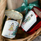 Nutcracker Large Candle