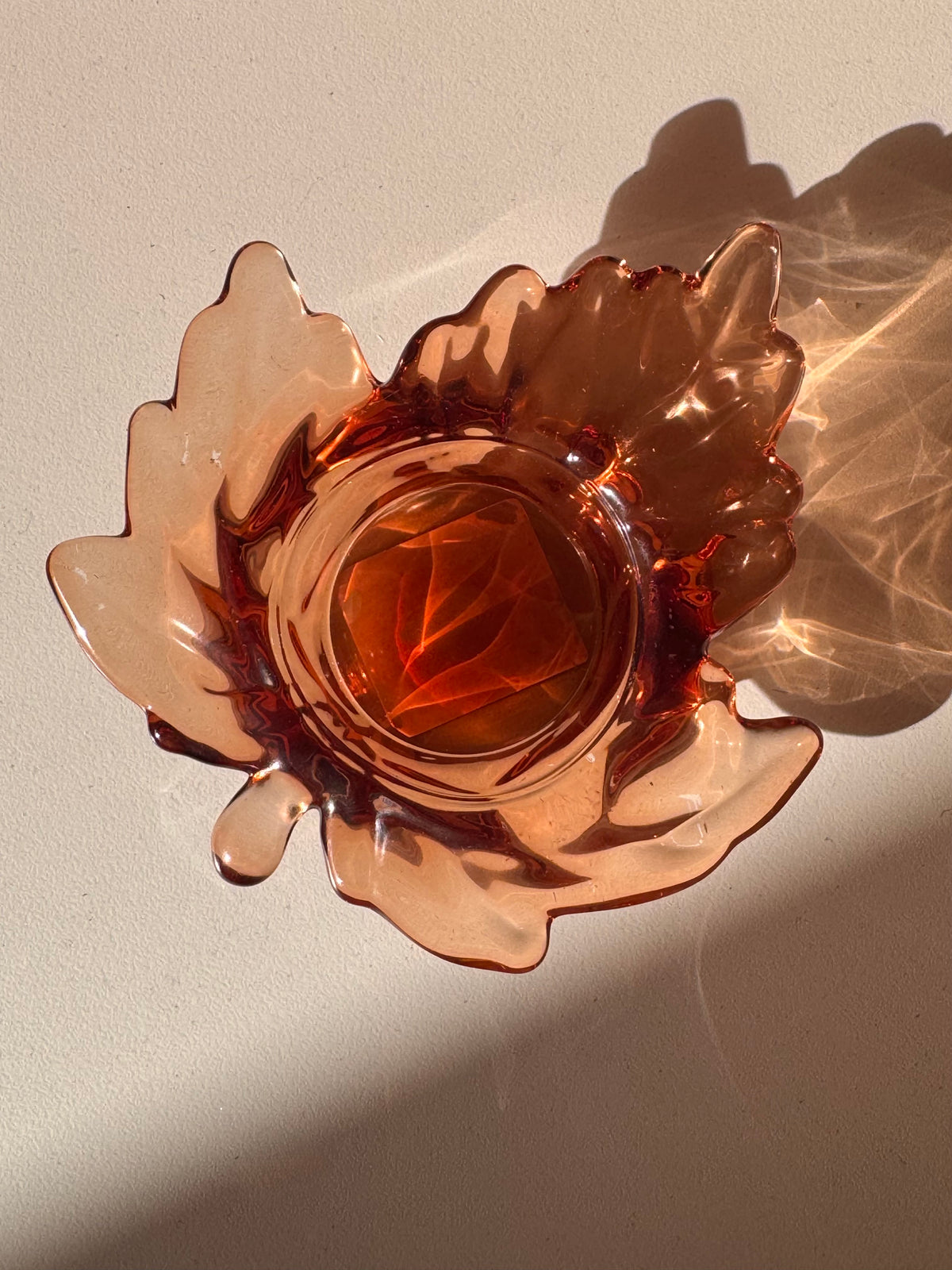 Autumn Leaf Tea Light Holder