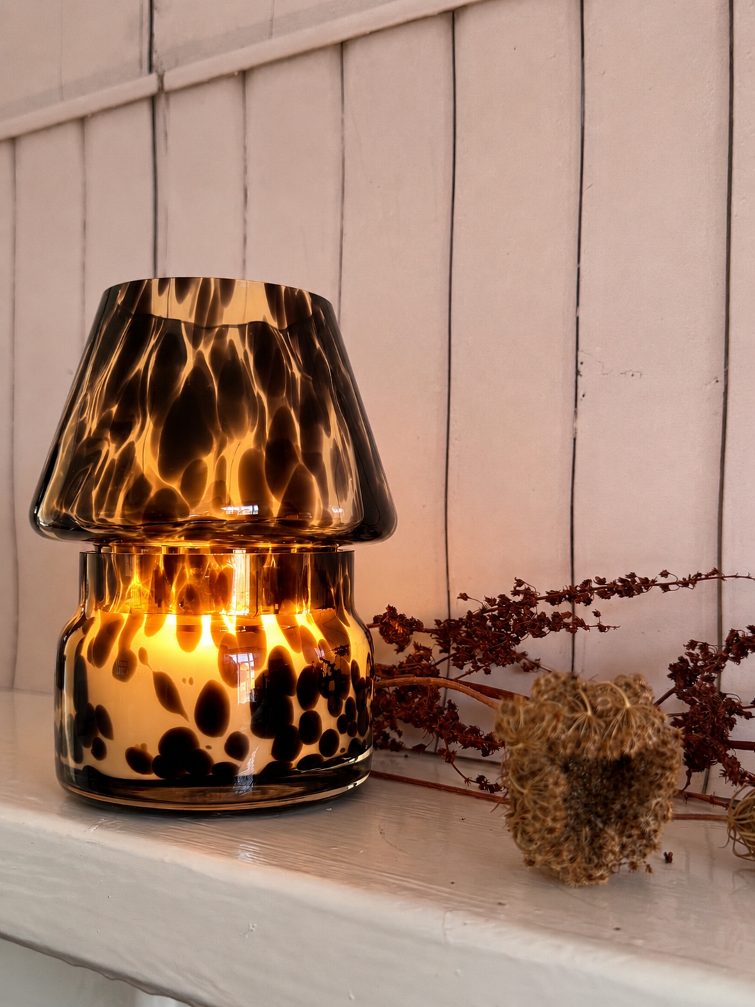 White Musk & Maple Candle Lamp