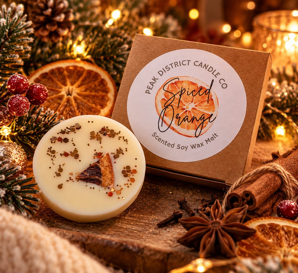 Spiced Orange Wax Melt