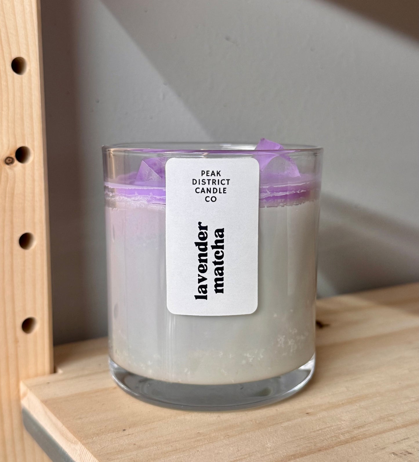 Imperfect Iced Lavender Matcha Candle