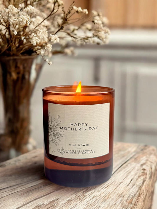 Mother’s Day Wild Flower Candle