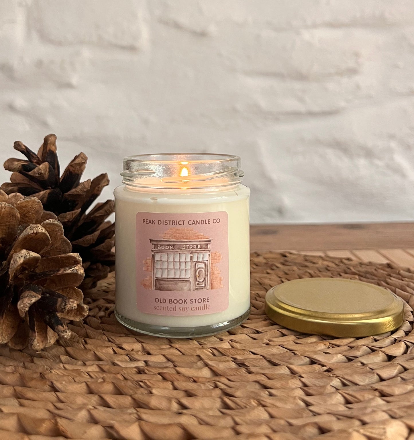 Old Book Store Soy Candle