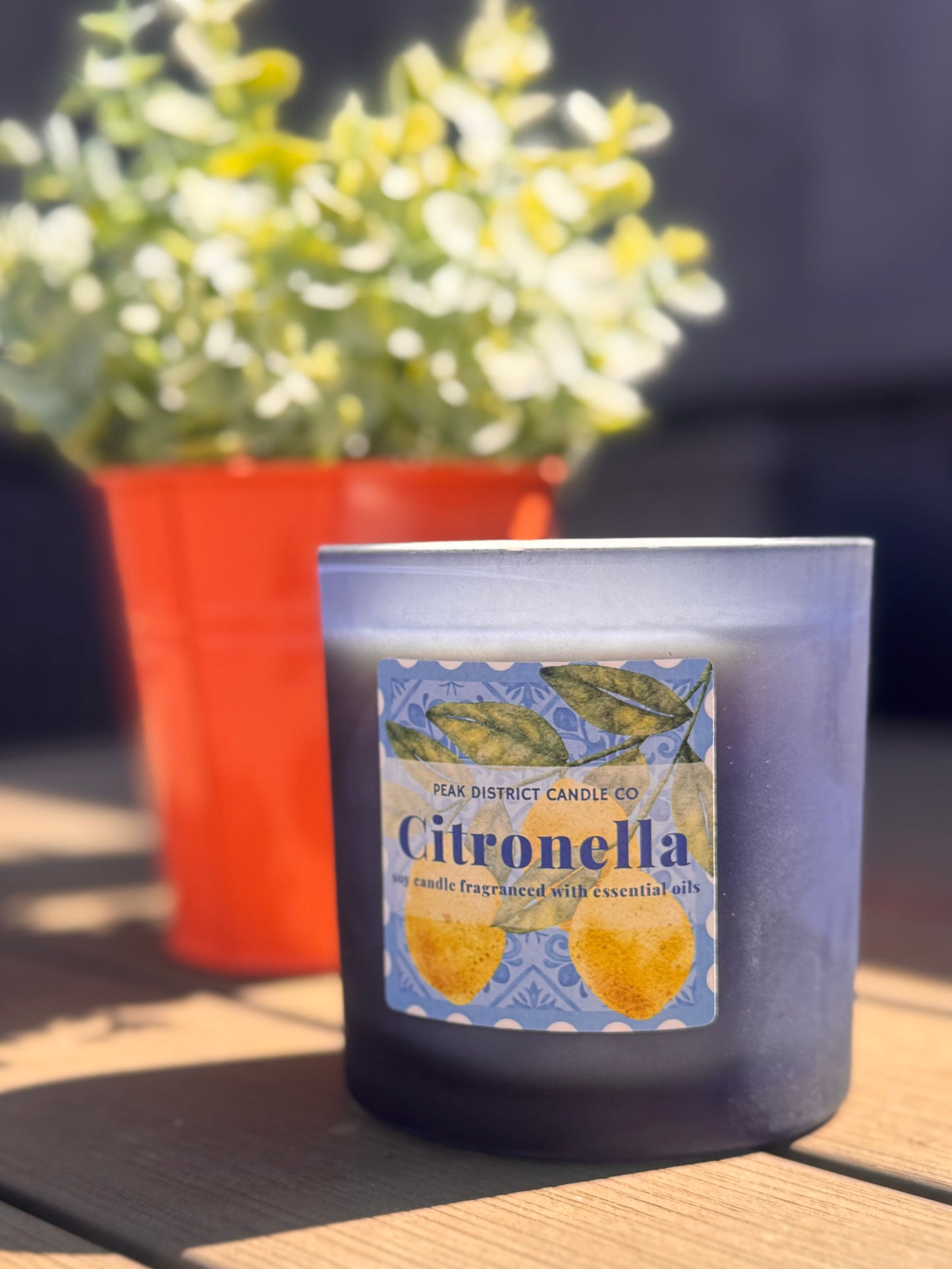 Large Citronella Soy Candle