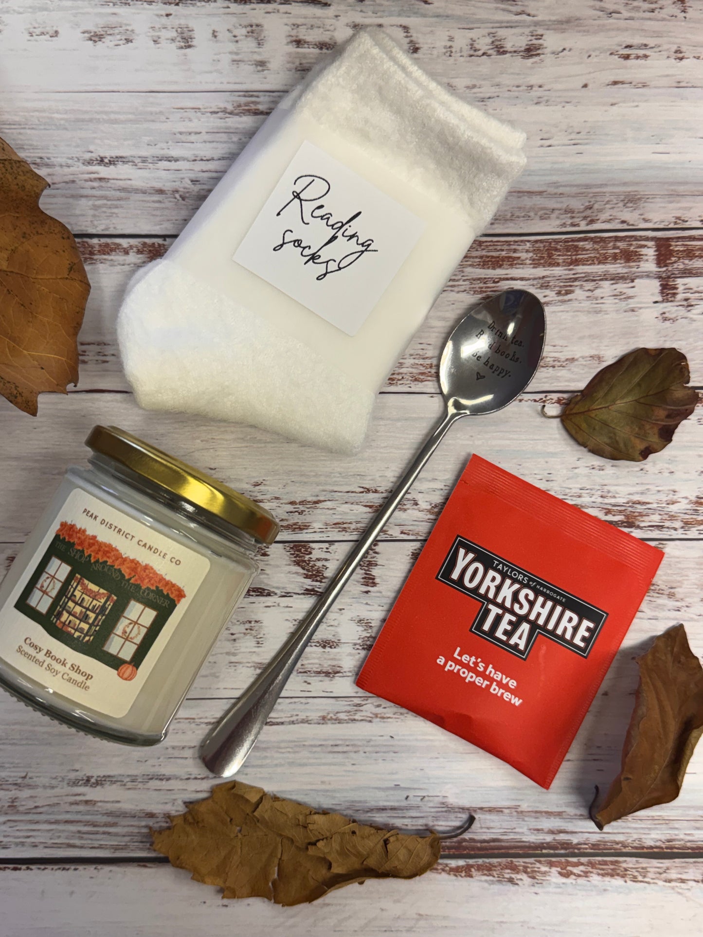 Reading Candle Gift Set