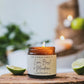 Lime, Basil & Mandarin Mini Soy Candle