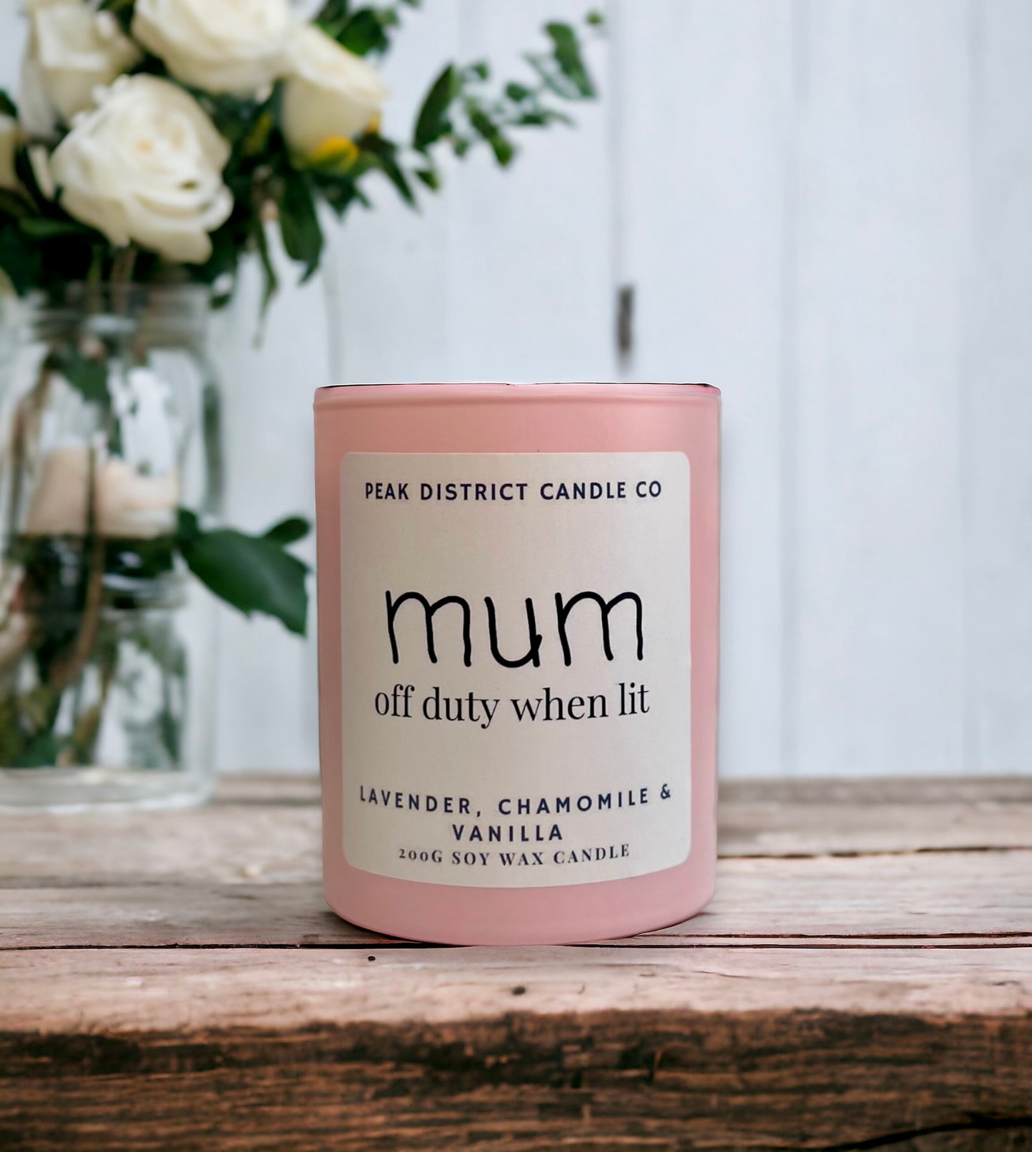 “Mum off Duty” Lavender, Chamomile & Vanilla Soy Candle