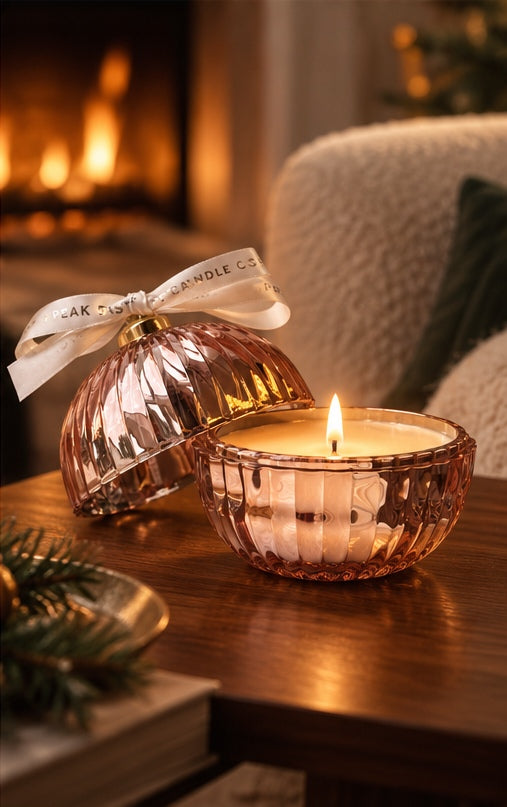 Cosy Cashmere Large Bauble Candle