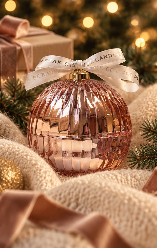 Cosy Cashmere Large Bauble Candle