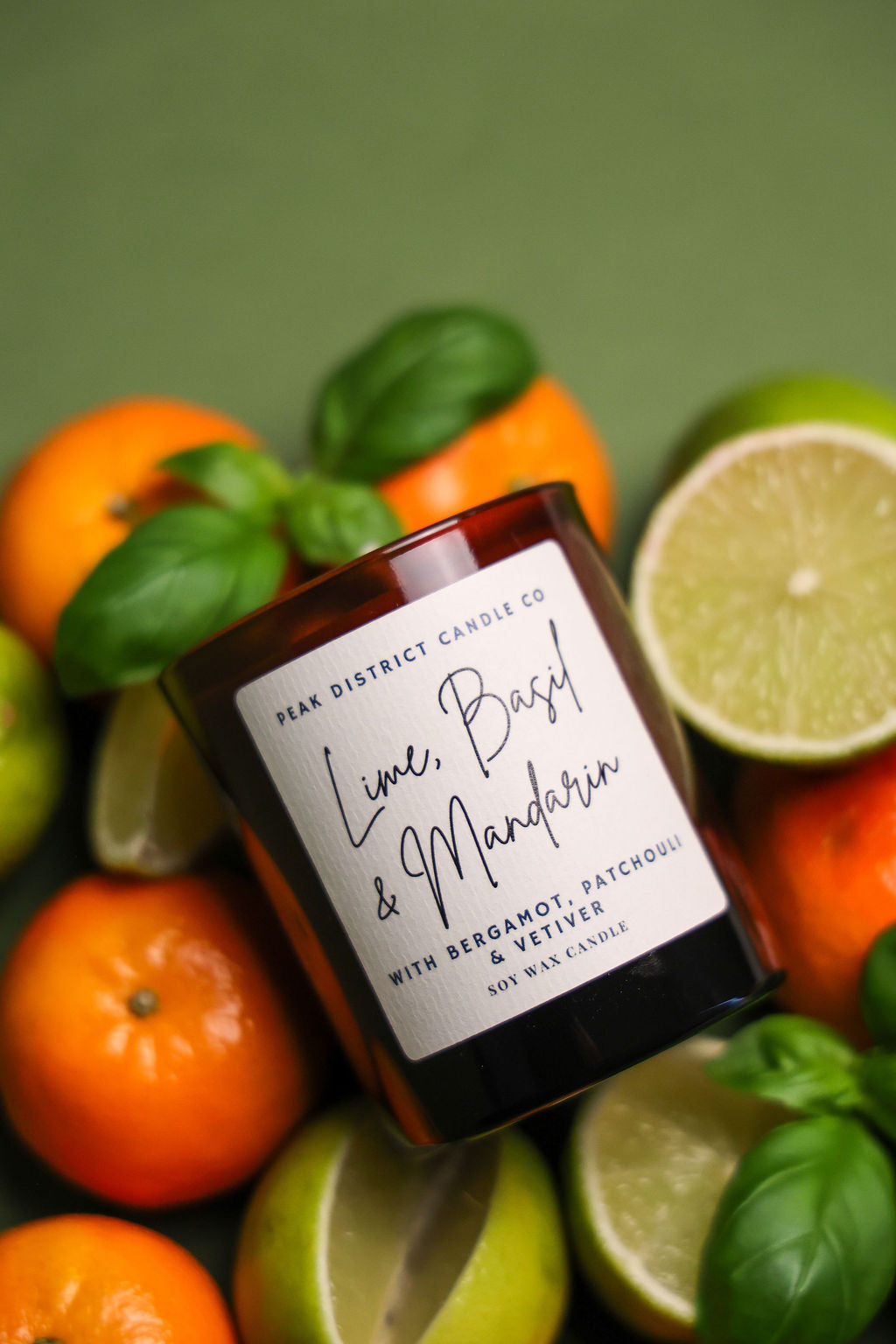 Lime, Basil & Mandarin Candle