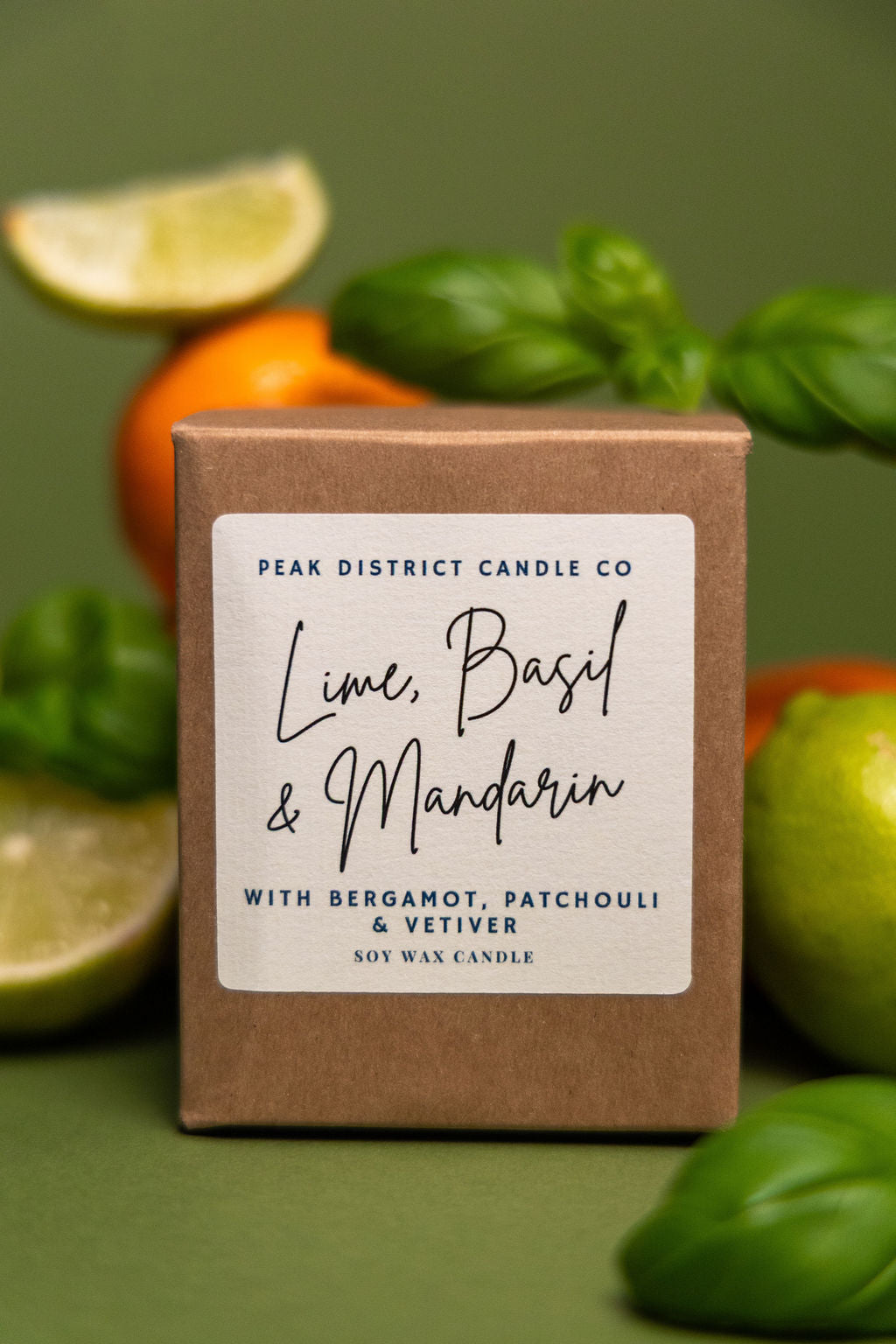 Lime, Basil & Mandarin Candle