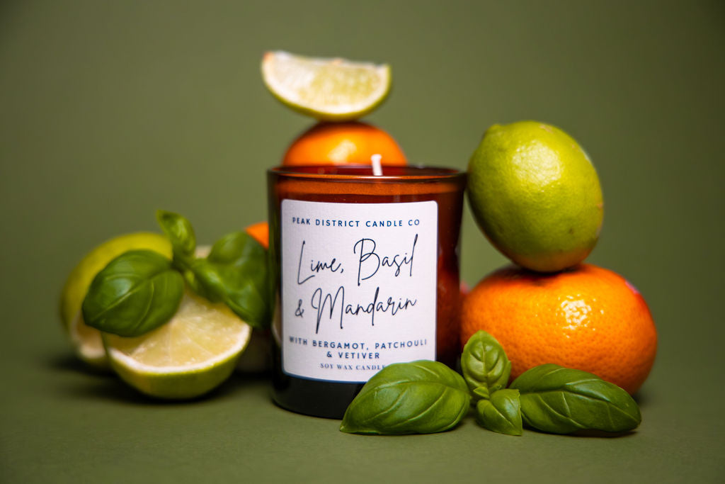 Lime, Basil & Mandarin Candle