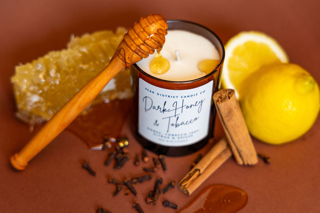 Dark Honey & Tobacco Candle