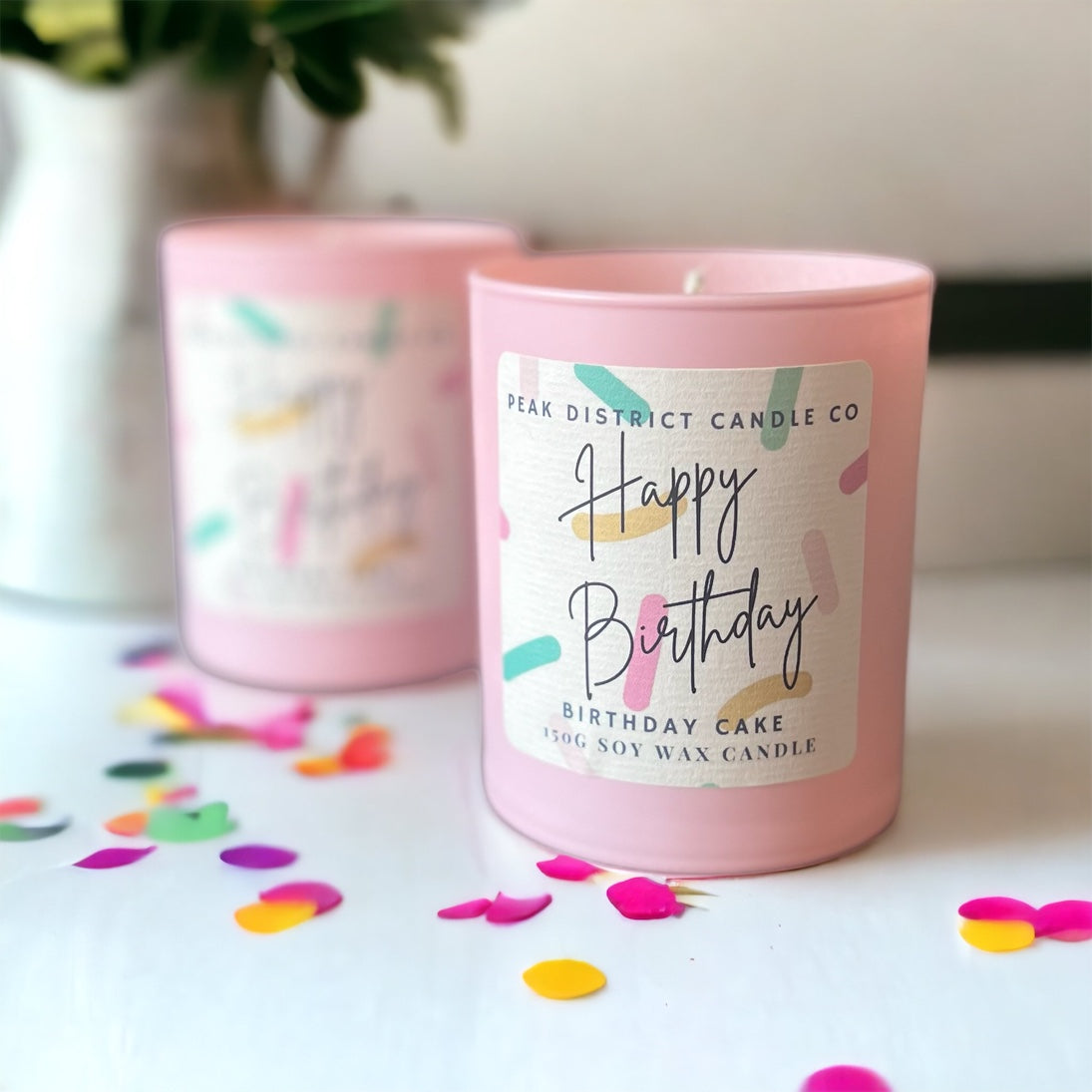 Birthday Cake Soy Candle