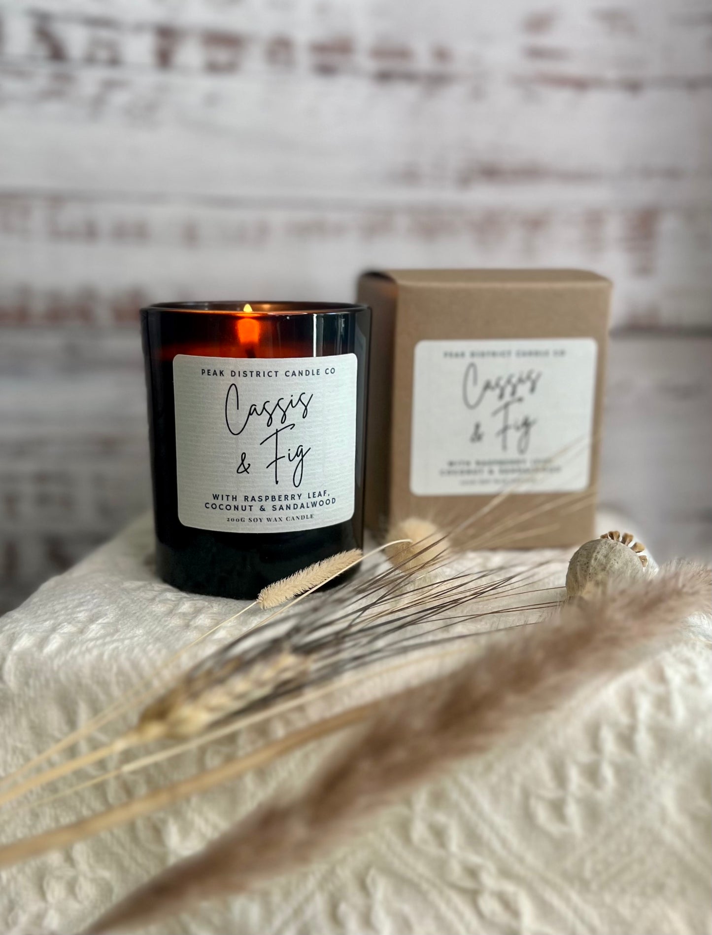 Cassis & Fig Soy Candle