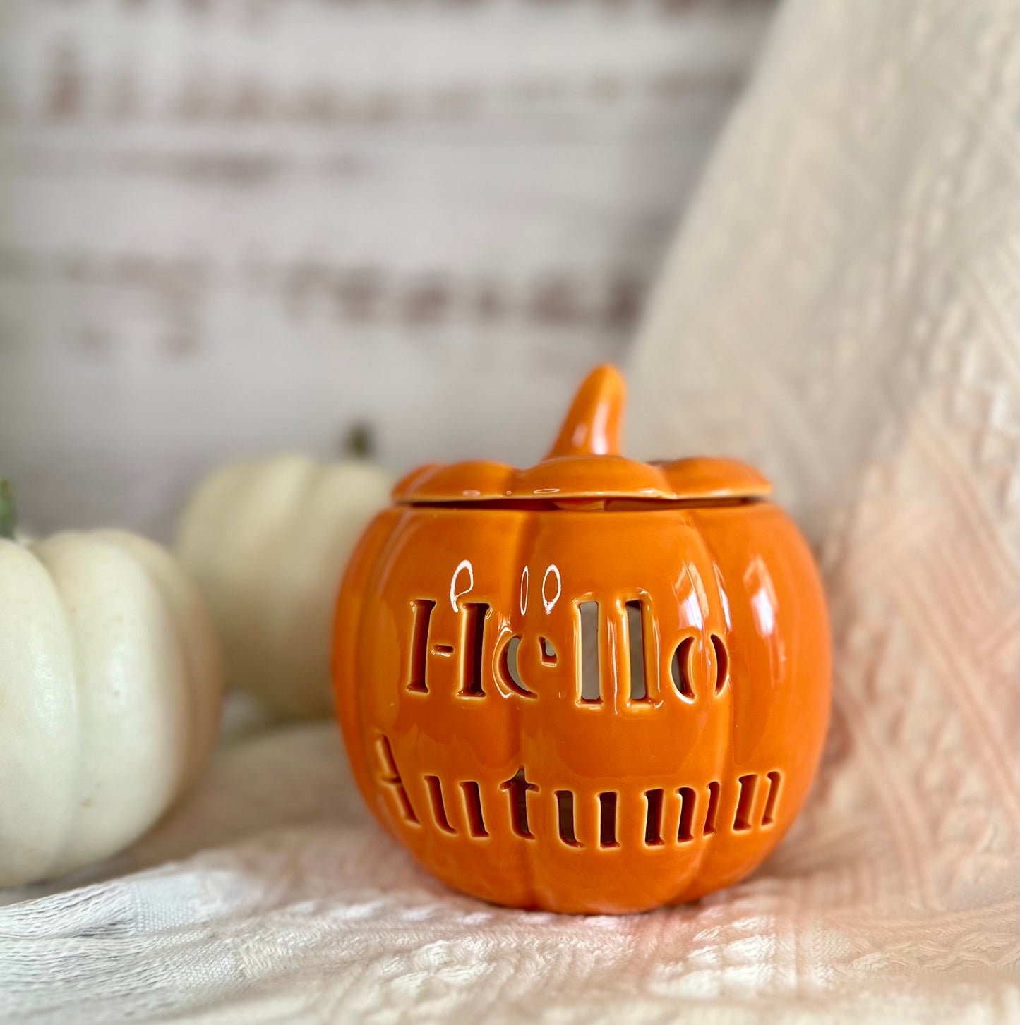 Hello Autumn Pumpkin Wax Melter