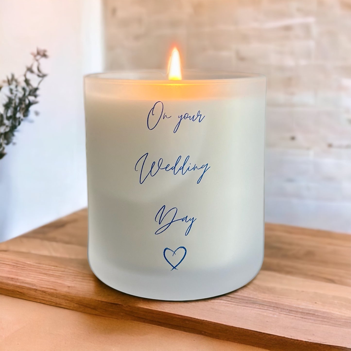 On Your Wedding Day Large Soy Candle
