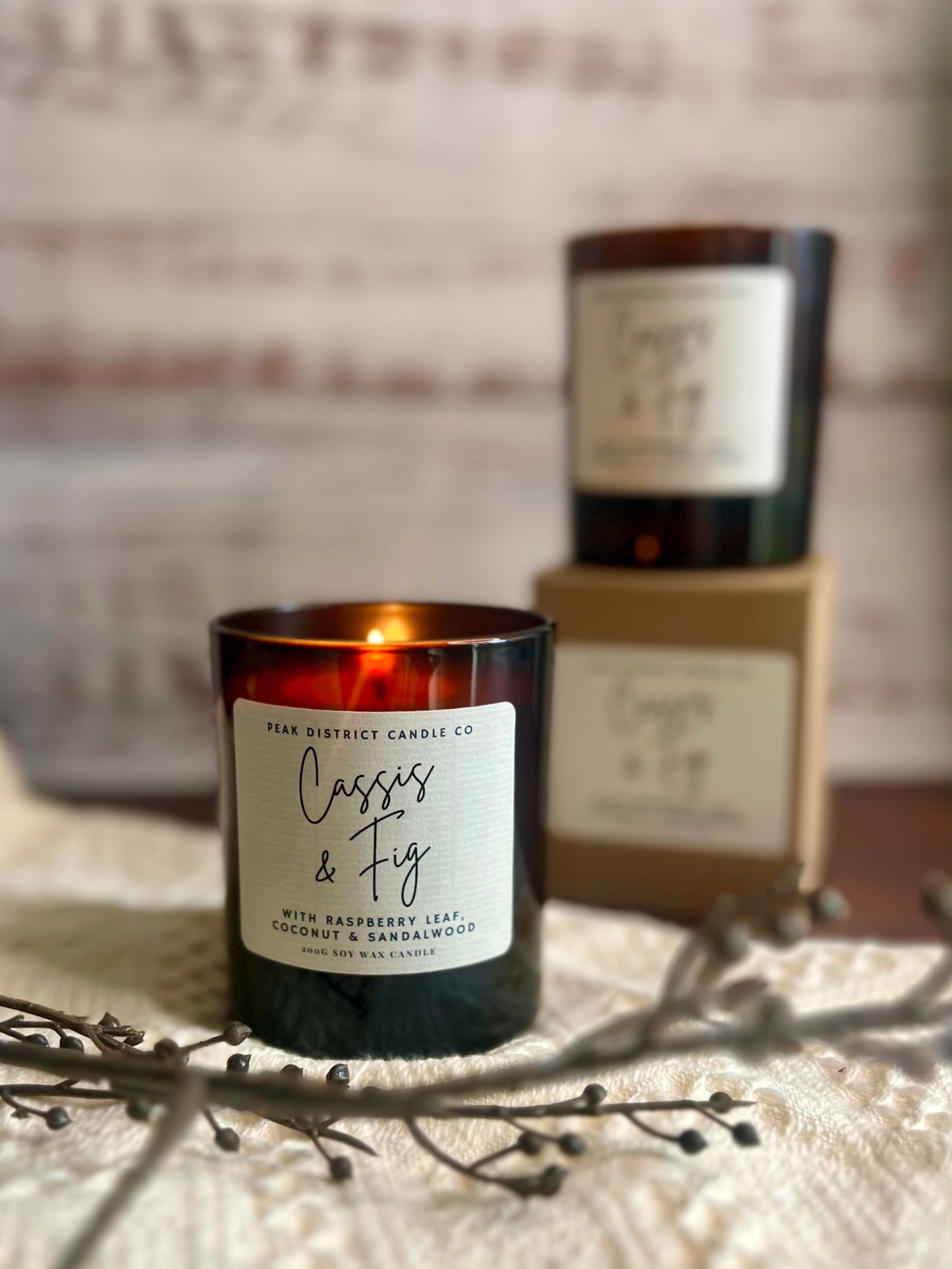 Cassis & Fig Soy Candle